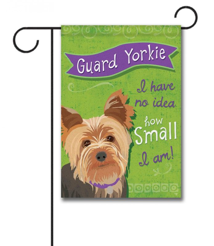 Buy Guard Yorkie Garden Flag All Dog Yorkie