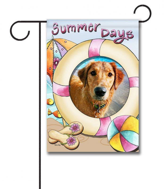 Summer Days  - Photo Garden Flag - 12.5'' x 18''