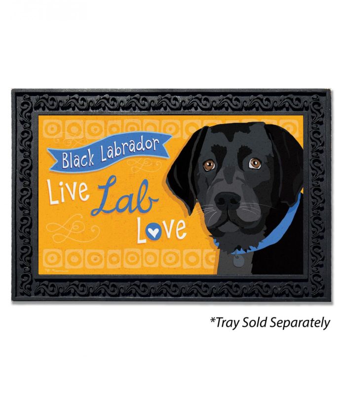 Buy Black Labrador Doormat All Dog Labrador Retriever
