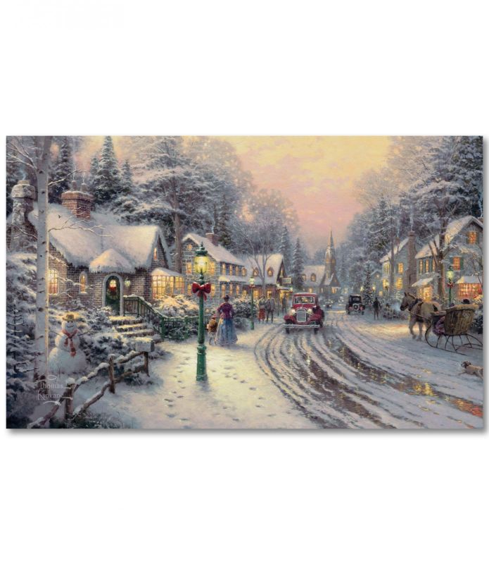 Buy Village Christmas Doormat Winter Christmas Art