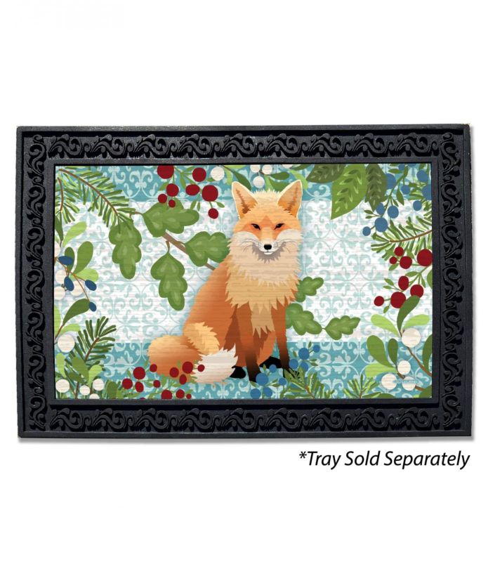 Buy Winter Fox Doormat Winter Art Wildlife
