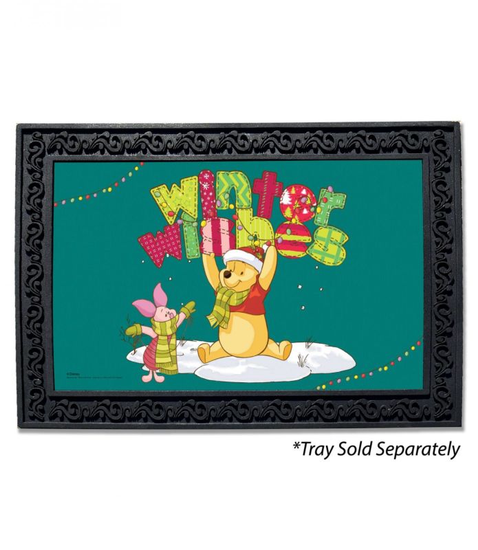 Buy Winnie the Pooh Winter Wishes Doormat Winter