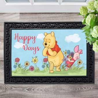 Spring Winnie the Pooh Disney Doormat