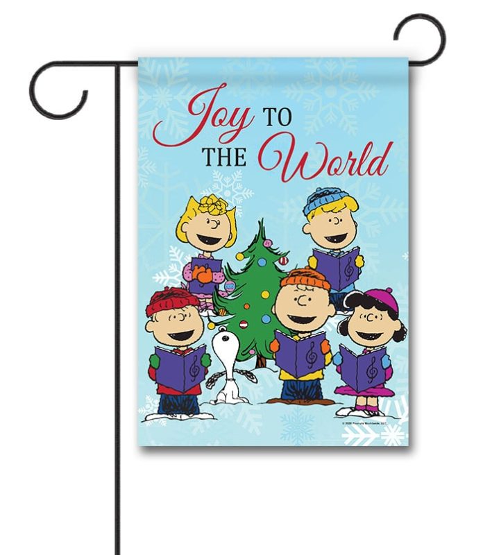 Buy PEANUTS® Group Carolers Garden Flag Lucy