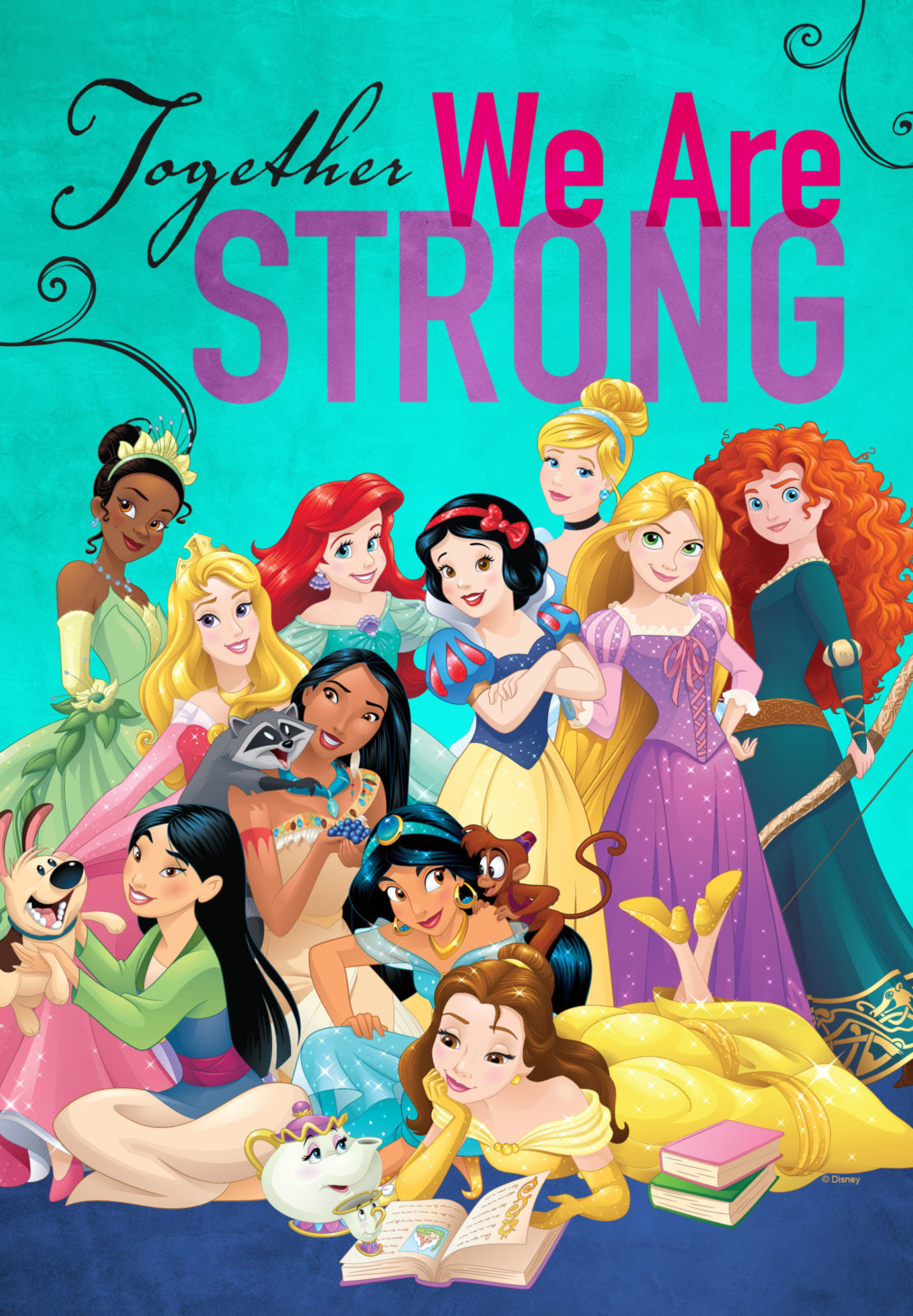 Disney Princesses Garden Flags House Flags Doormats