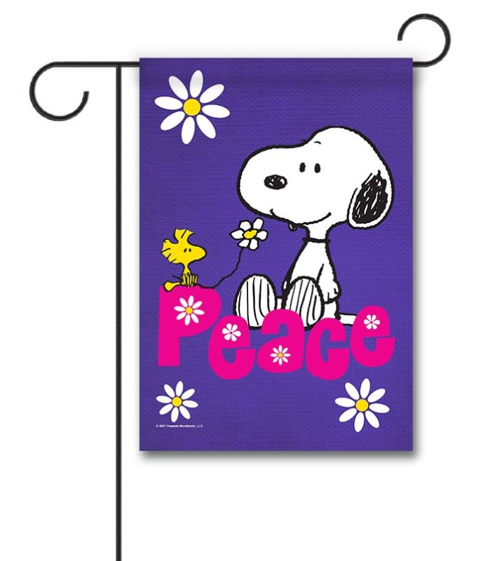 Buy PEANUTS® Peace Snoopy Garden Flag Snoopy