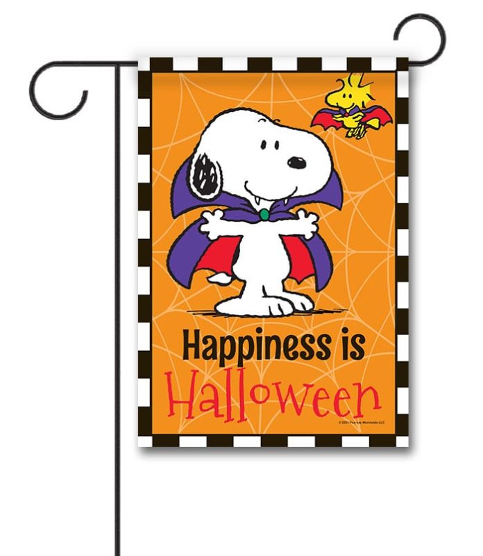Buy PEANUTS® Happiness is Halloween Garden Flag