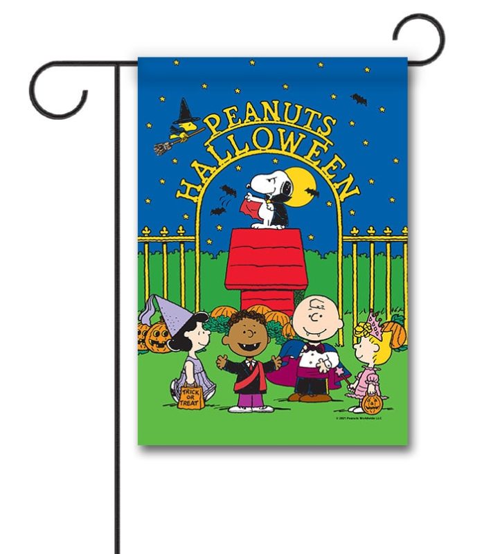 Buy PEANUTS® Peanuts Halloween Garden Flag