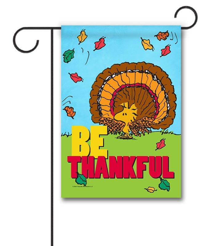 Buy PEANUTS® Woodstock Thanksgiving Garden Flag
