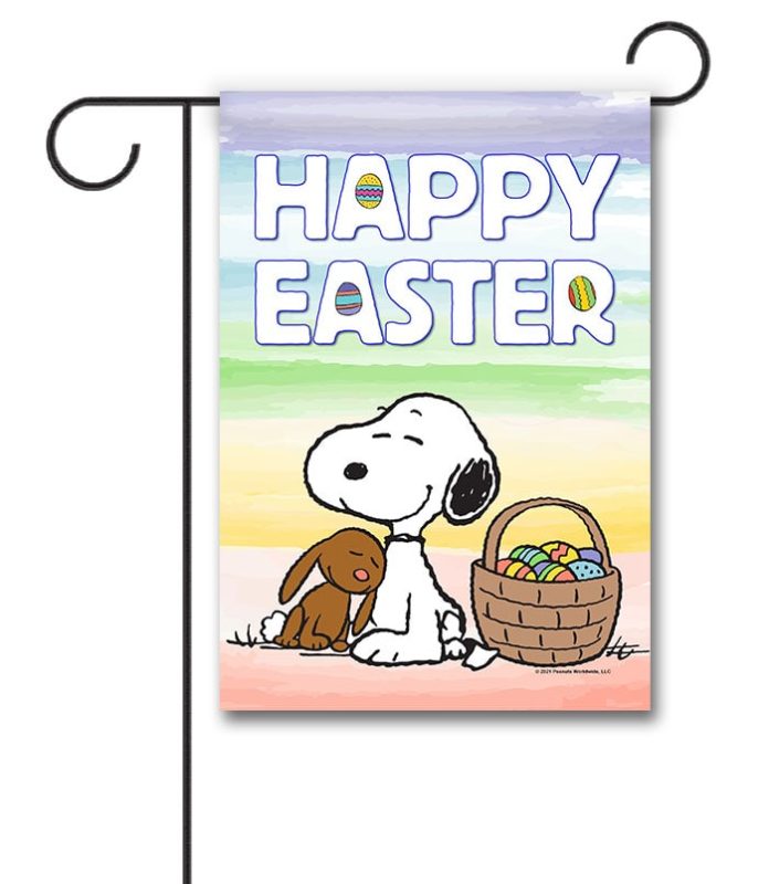 Buy PEANUTS® Easter Bunny Love Garden Flag