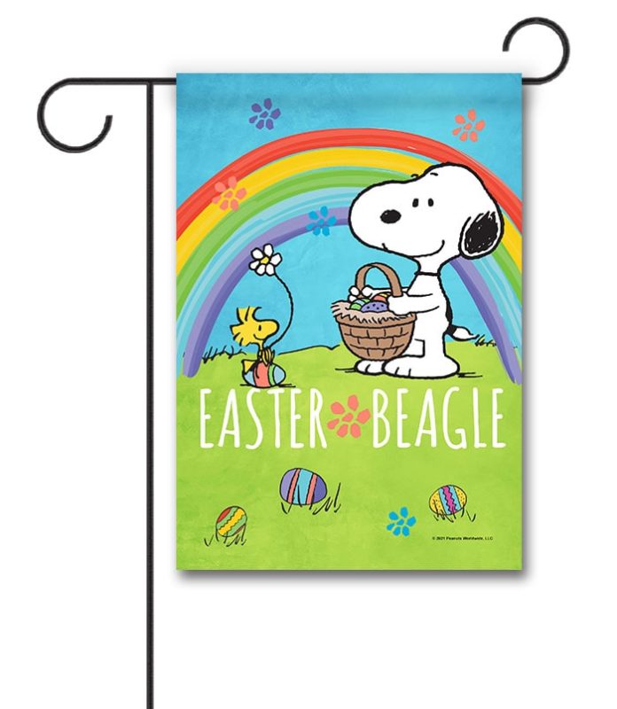 Buy PEANUTS® Easter Beagle Garden Flag Easter