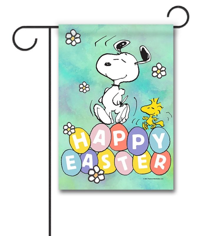 Buy PEANUTS® Happy Easter Eggs Garden Flag
