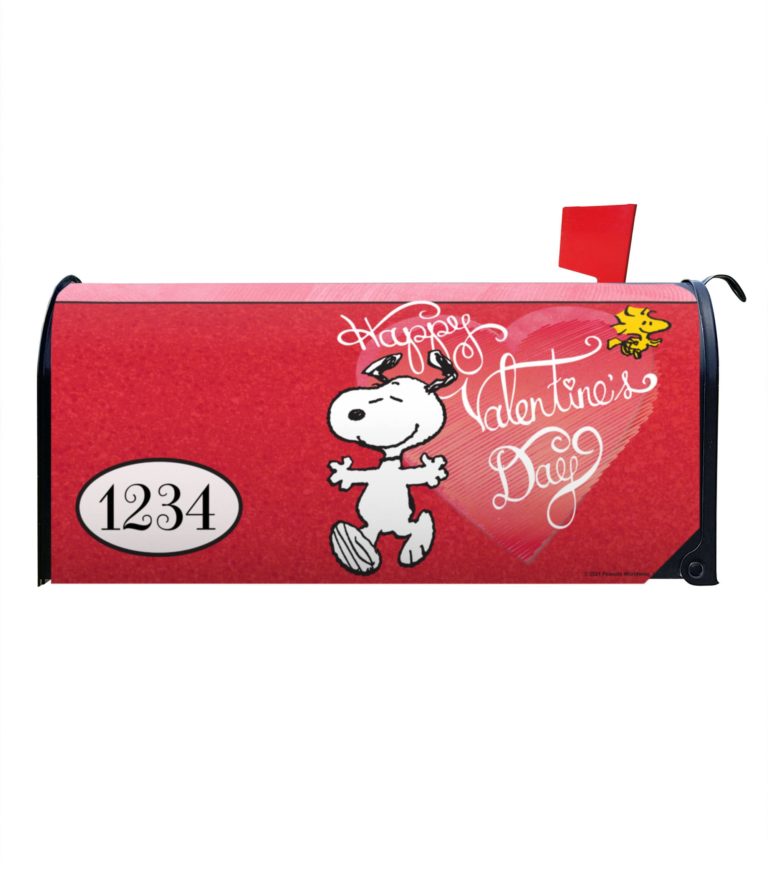 Buy PEANUTS® Happy Valentine’s Day Snoopy Mailbox Cover