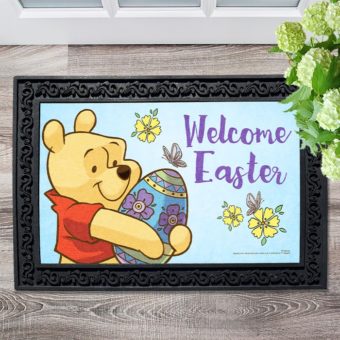 DIS2004 Easter Egg Winnie the Pooh Disney Doormat