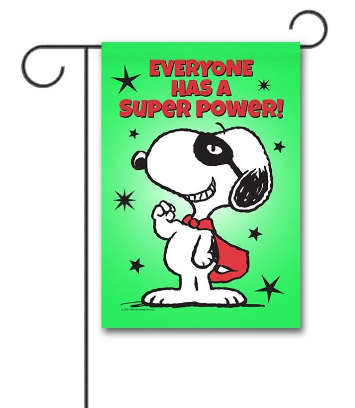 Buy PEANUTS® Super Power Snoopy Garden Flag