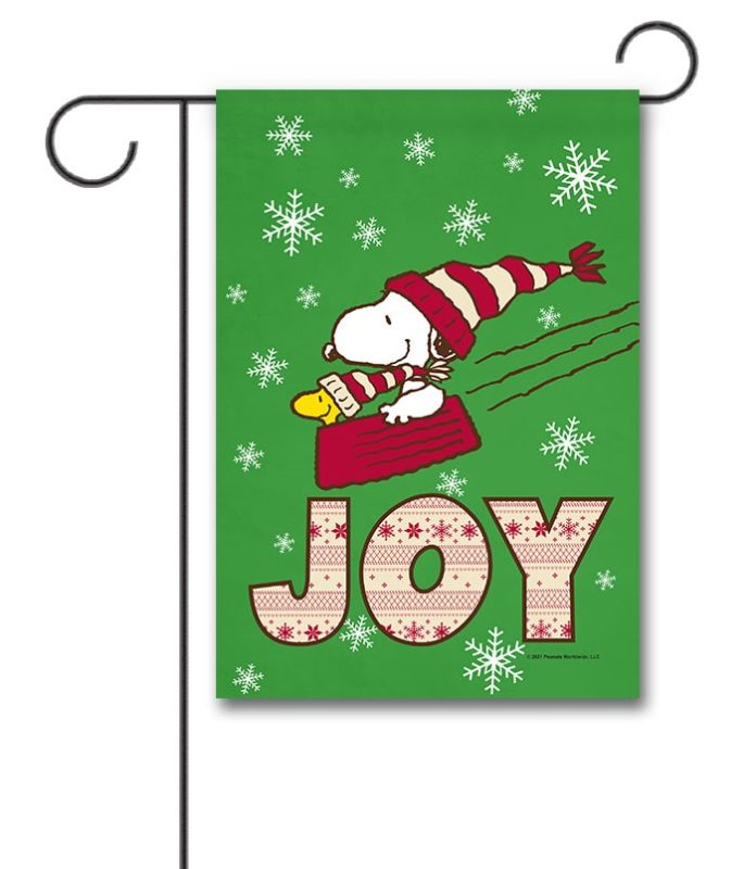 Buy PEANUTS® Joy Snoopy and Woodstock Garden Flag