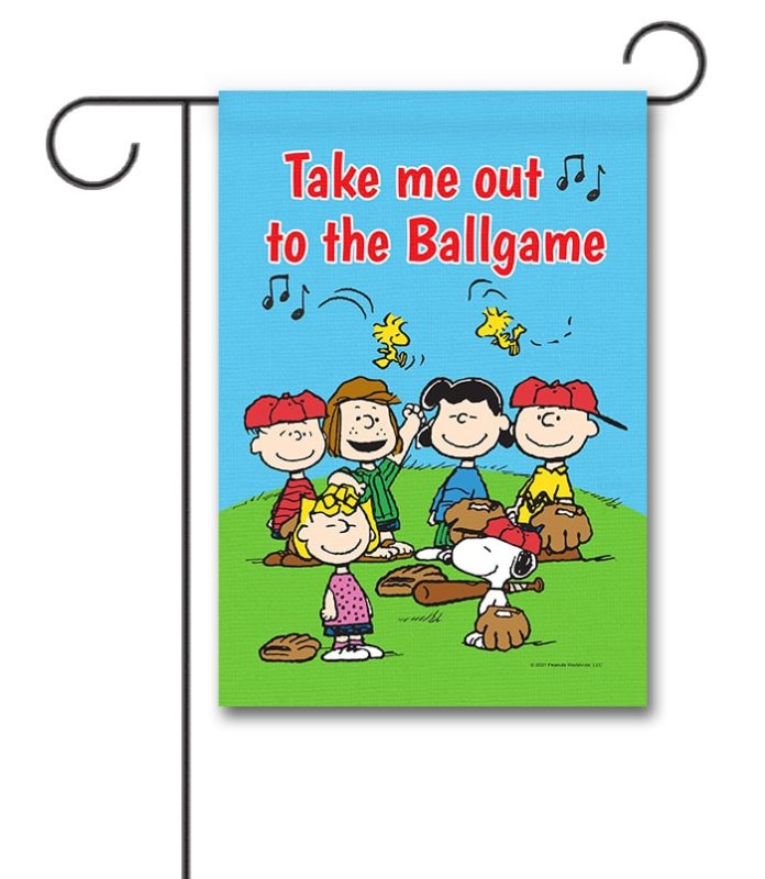 Buy PEANUTS® Ballgame Friends Garden Flag