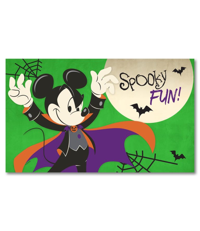 Buy: Spooky Fun Mickey Doormat Halloween All Disney Flagology.com