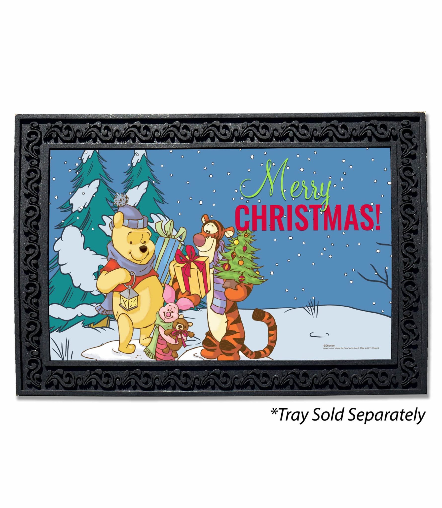 Buy Merry Christmas Winnie the Pooh Doormat Christmas