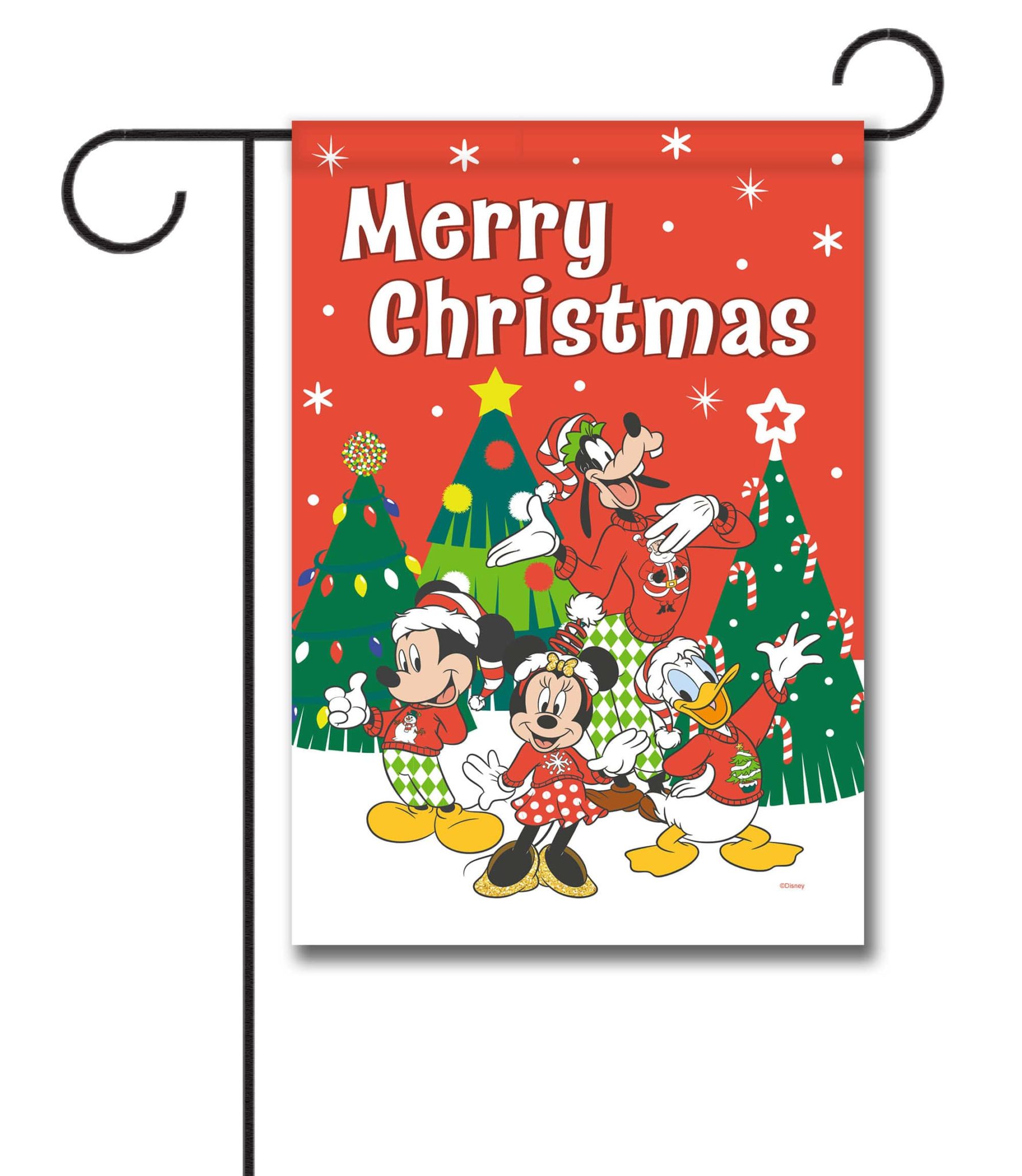 Buy: Celebrate Christmas with Mickey & Friends – Garden Flag Flagology.com