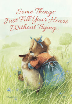 Dog Love Vera the Mouse and Saar (319208AO)   GARDEN