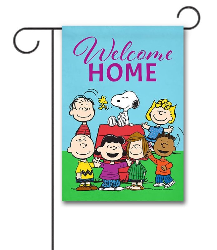 Buy PEANUTS® Home Gang Garden Flag