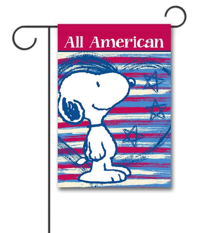 Buy PEANUTS® Snoopy All American Garden Flag