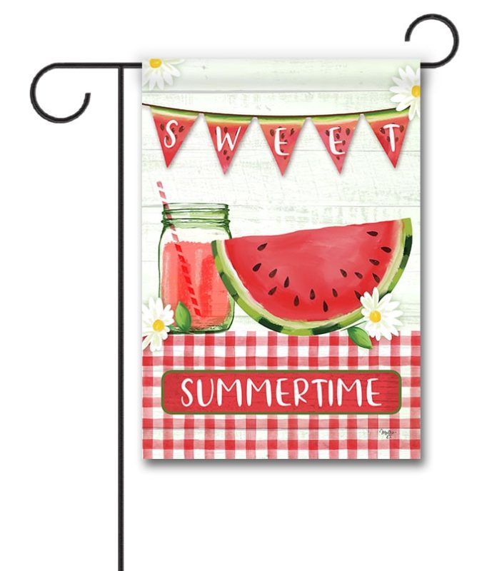 Buy Sweet Summertime Watermelon Garden Flag