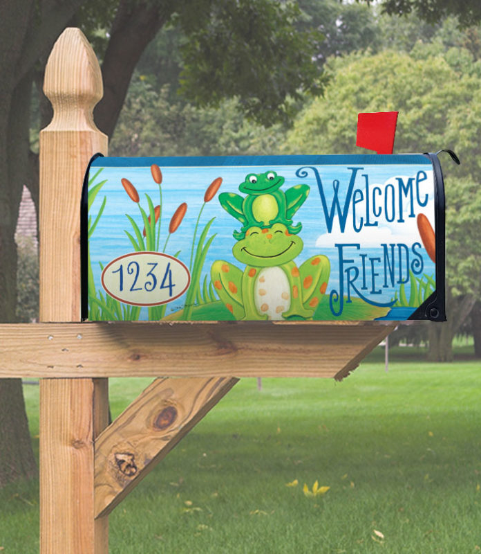 Friendly Frog Tower   MAILBOX (Deb Strain)