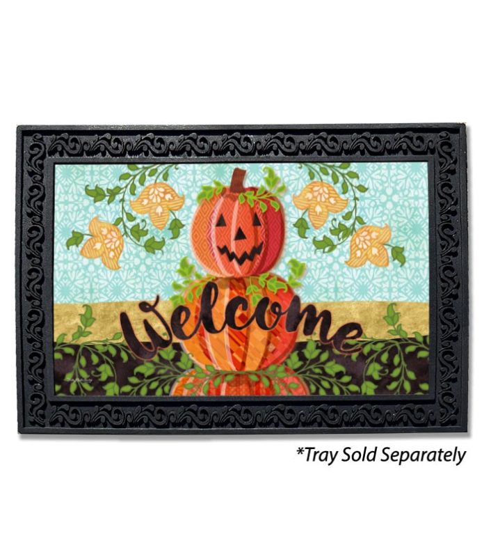 Buy Jack O’Lantern Stack Doormat Fall Art