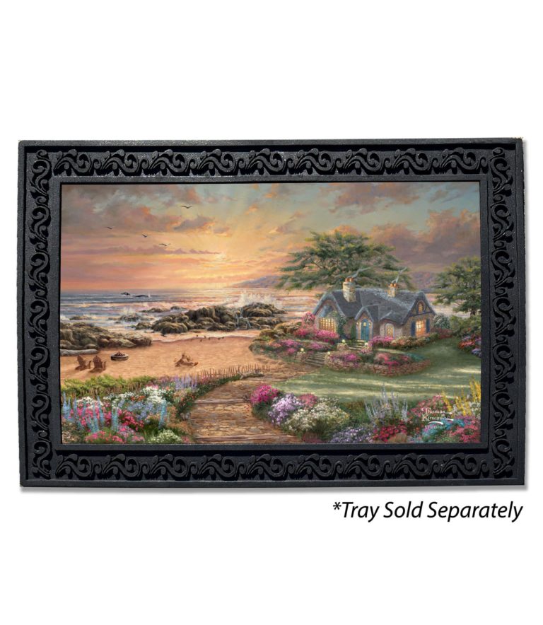 Buy Seaside Cottage Doormat Summer Art Coastal Doormat