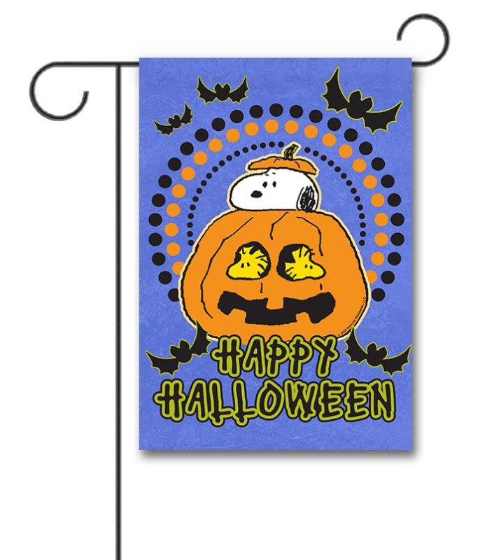 Buy PEANUTS® Halloween Snoopy Jack O’Lantern Garden Flag