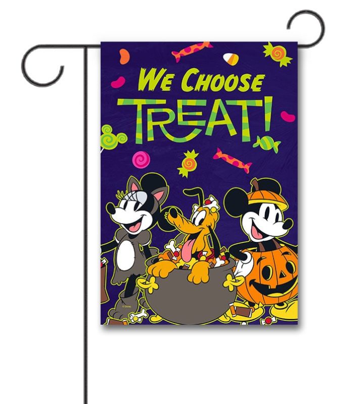 Buy We Choose Halloween Treats Garden Flag