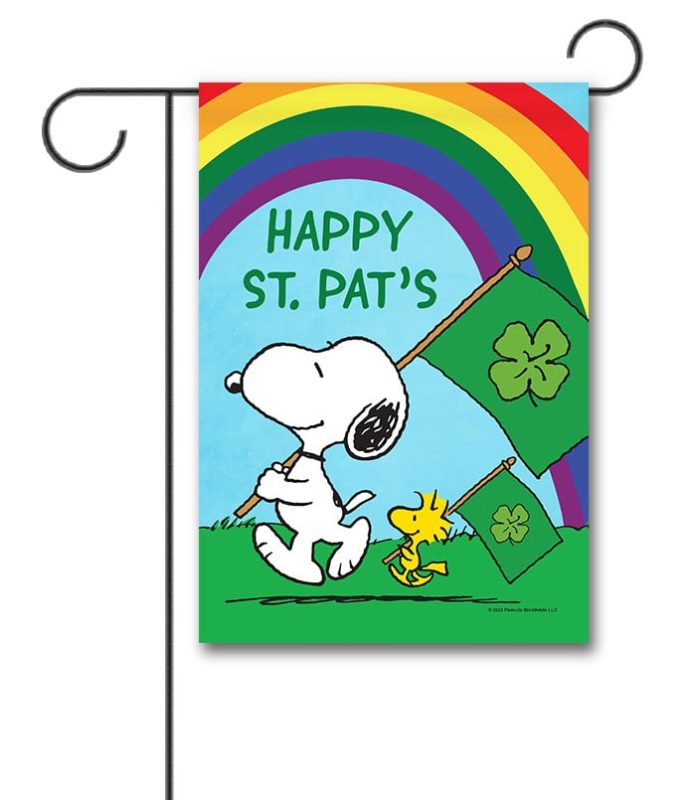 Buy PEANUTS® Happy St. Pat’s Parade Snoopy Garden Flag