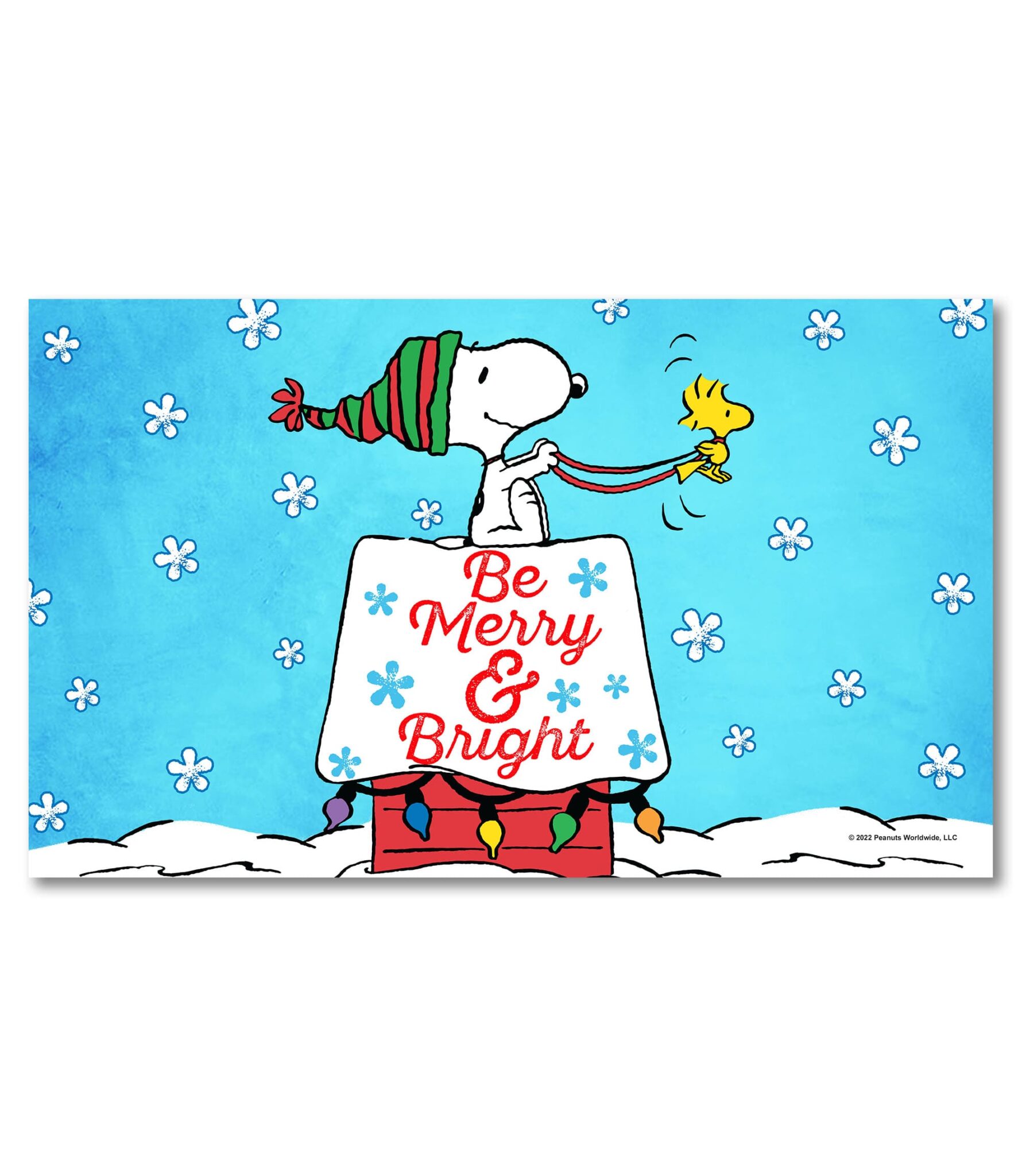 Buy PEANUTS® Be Merry & Bright Doormat Christmas