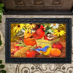 GGO4185 Songbirds Fall Doormat