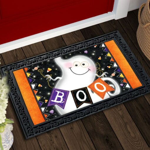 VCH4194 Boo Ghost Halloween Doormat
