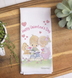 Precious Moments Happy Valentine's Day - Kitchen Tea Towel