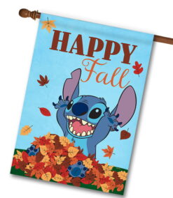 Happy Fall Stitch - House Flag - 28" x 40"