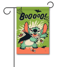 Boo Vampire Stitch - Garden Flag - 12" x 18"