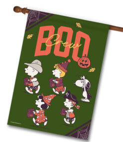 PEANUTS® Gang Boo Crew - House Flag - 28" x 40"